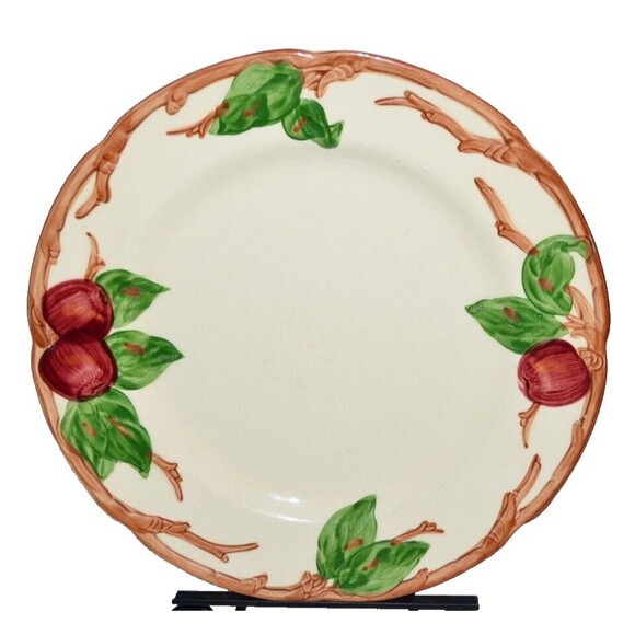 Vtg 1960s Franciscan Apple 10 1/2 Inch Dinner Plate Made in USA 1963 - Picture 1 of 12